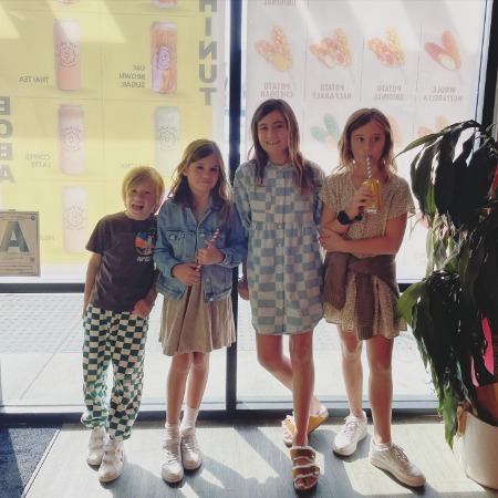 The picture of Mallory Plotnik and Phil Wickham's kids. 